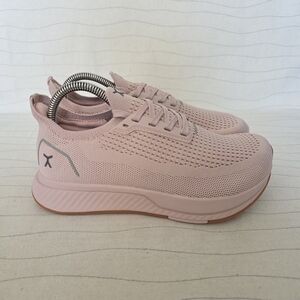 Flux Womens Adapt Running Zero-Drop Blush Pink Gum Sole Running Shoes Sz 6.5 NEW